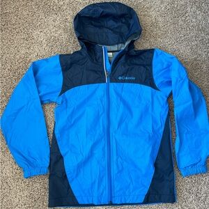 Boys Columbia lightweight raincoat jacket - sz M